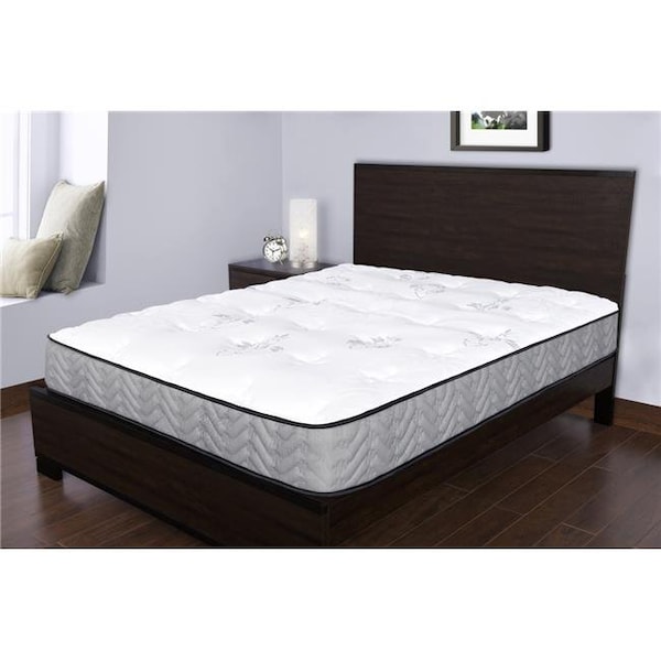 Bedding Beyond 10.5 in. Orthopedic Break Thru Medium Firm Quilted Top Double Sided Pocketed Coil - Full - BE943033
