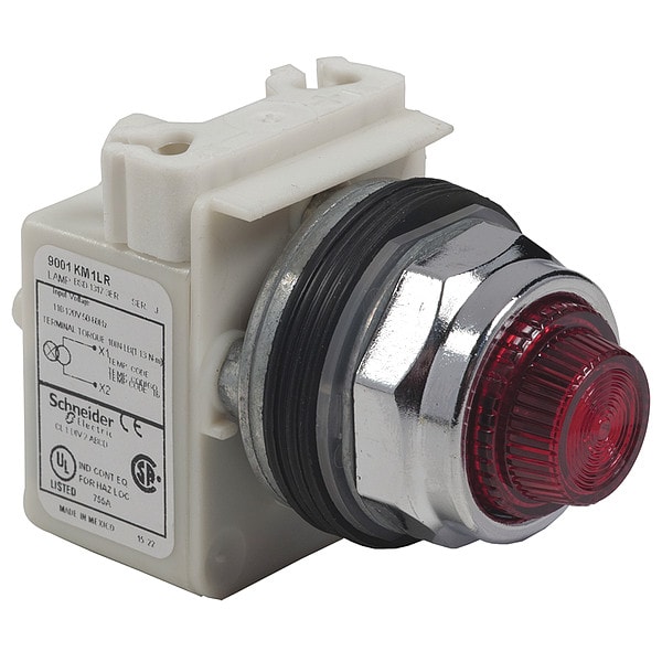 Schneider Electric Piloto de indicador luminoso, verde, 30mm, LED - 9001KP1LGG31