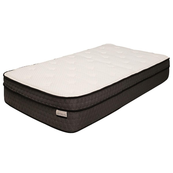 Kd Mobiliario 11 in. Zen Gel Euro-Top Mattresses - Medium - KD3479567