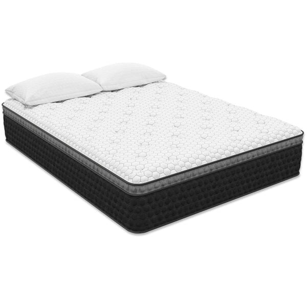 Kd Mobiliario 14 in. Nova Lux Copper Cool Hybrid Mattresses - Firm - KD2953691