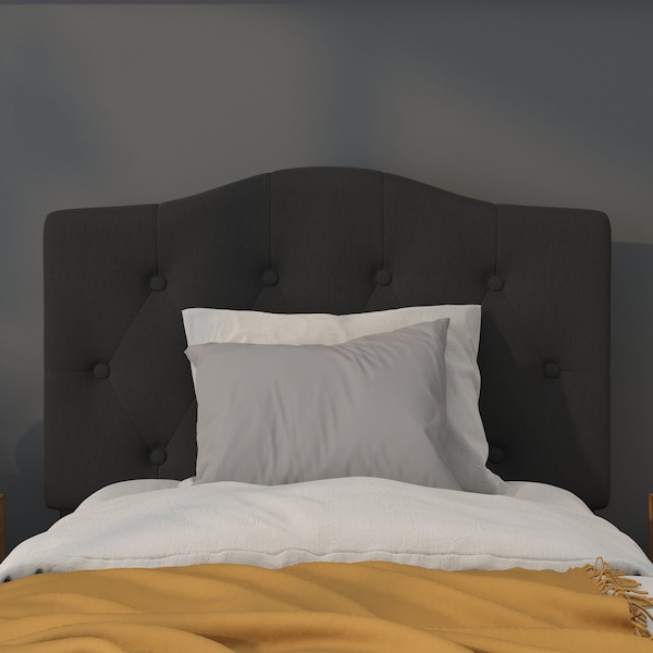 Flash Furniture Cambridge Headboard, Twin Size, Black Fbrc - HG-HB1708-T-BK-GG