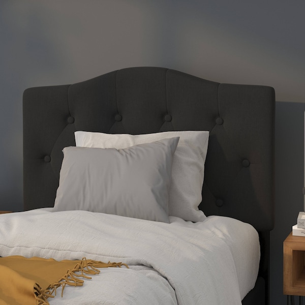 Flash Furniture Cambridge Headboard, Twin Size, Black Fbrc - HG-HB1708-T-BK-GG