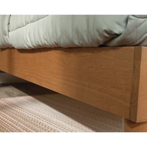 Sauder Cannery Bridge Rd Leg Wd Tw Plat Bed 3a , Fits twin-sized mattress - 429426