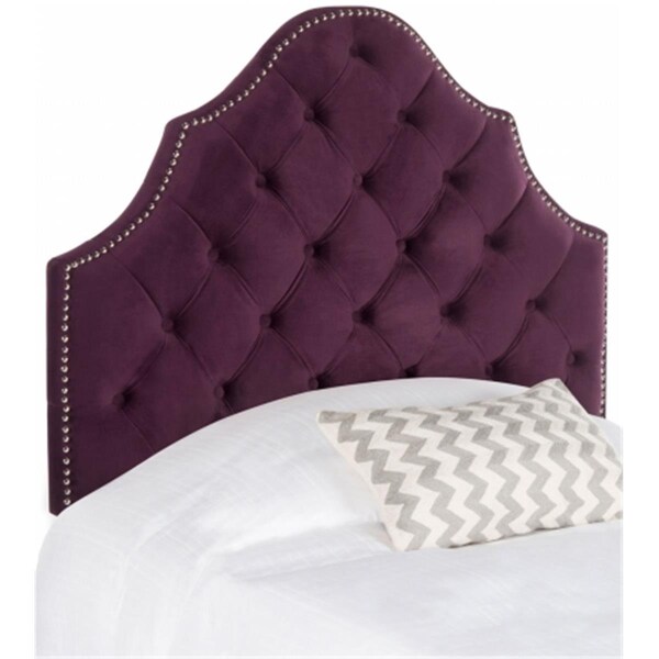 Safavieh Arebelle Velvet Twin Size Headboard- 54 x 3.5 x 41.7 in. - MCR4034F-T