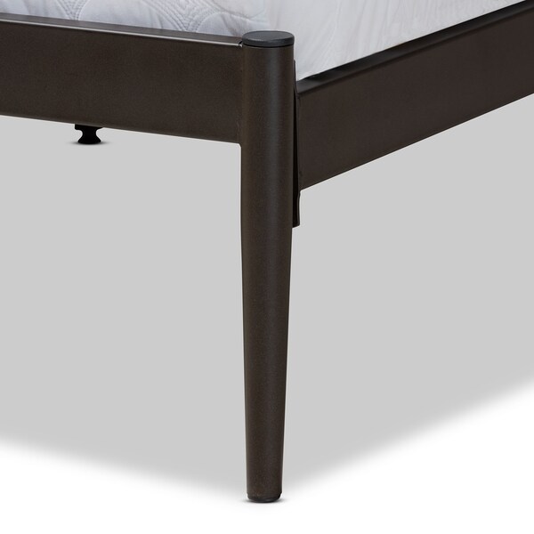 Baxton Studio Nano ModernBlack Finished Metal Platform Bed-Full - 194-12298-ZORO