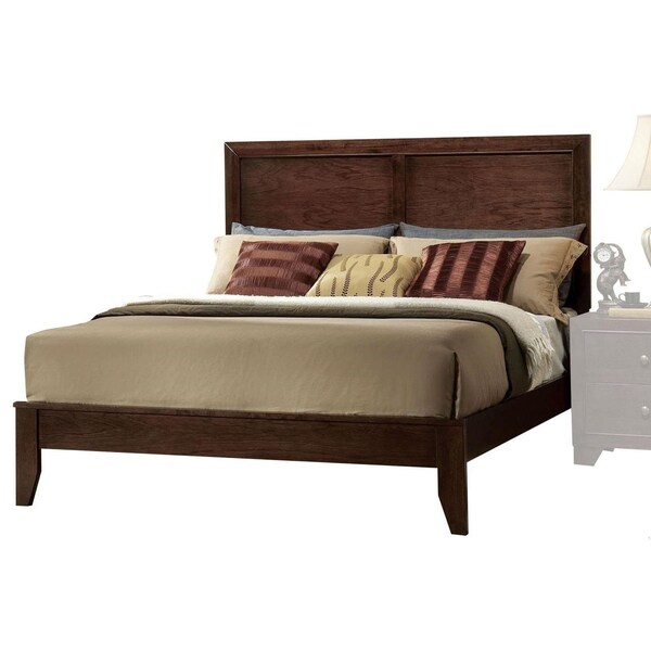 Homeroots 52 x 85 x 80 in. Madison Eastern King Bed Espresso - 285862