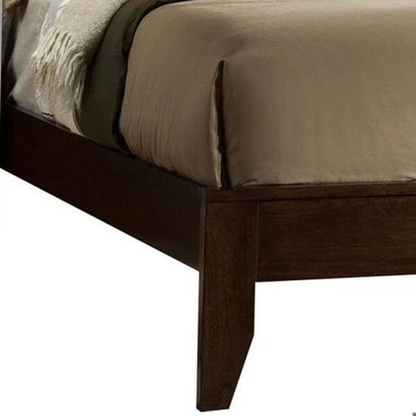 Homeroots 52 x 85 x 80 in. Madison Eastern King Bed Espresso - 285862