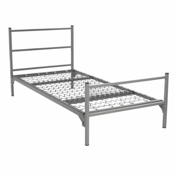 Blantex Bedframe, 39 x 75 Military Bunkable Bed - 1-1/4" Square Tube - MIL125SQ3975BED
