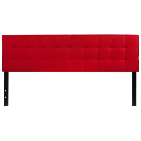 Flash Furniture King, Bedford Headboard, Red Fabric - HG-HB1704-K-R-GG