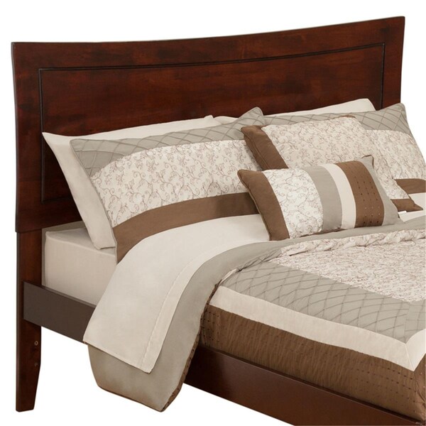 Atlantic Furniture Metro Full Size Headboard, Walnut - AR290834