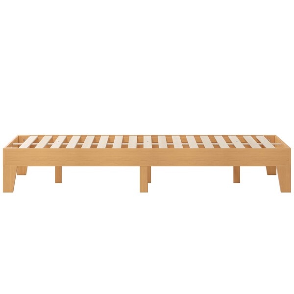 Flash Furniture Natural Pine King Size Solid Wood Platform Bed - YKC-1090-K-NAT-GG