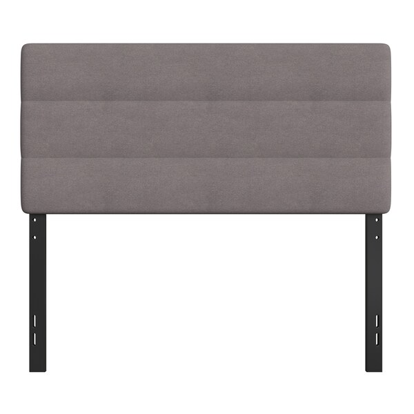 Flash Furniture Gray Tufted Fabric Upholstered Full Headboard - TW-3WLHB21-GY-F-GG
