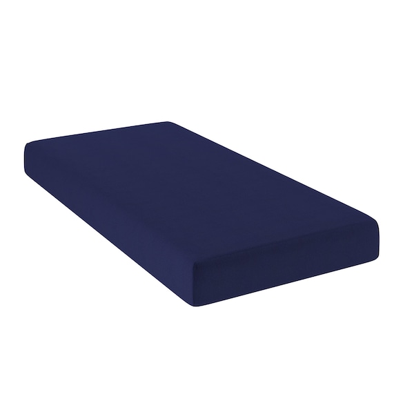 Flash Furniture Irvine Liquid-Resistant Memory Foam 8 Inch Twin XL Mattress w/Removable Cover w/Zipper in Blue - CL-MF-LR-TWINXL-GG