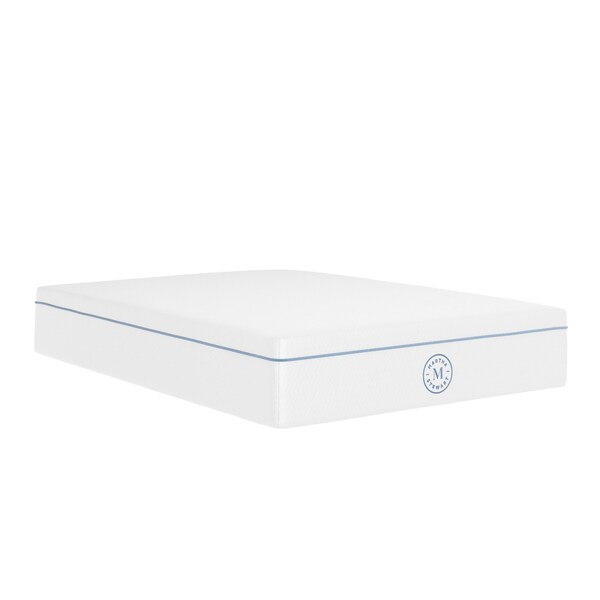 Martha Stewart SleepComplete 12 Inch Full Medium Dual-Action Cooling Gel and Green Tea Memory Foam Mattress - CL-MODD-12F-MS