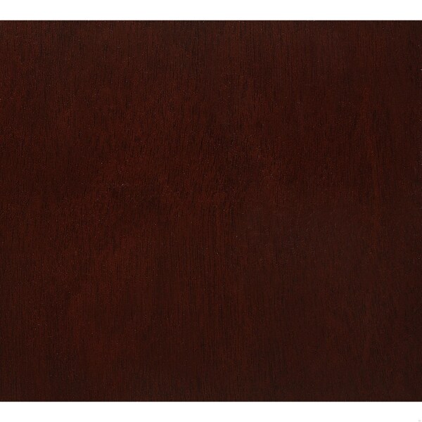 Homeroots New Merlot veneer Full Bed with Bookcase Headboard 10 Drawers - 383804