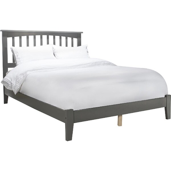 Atlantic Furniture Mission Full Traditional Bed - Grey - AR8731039