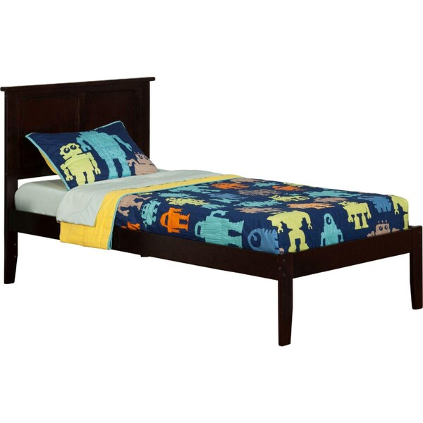 Atlantic Furniture Madison Open Foot Bed, Espresso - Twin Extra Large - AR8611001