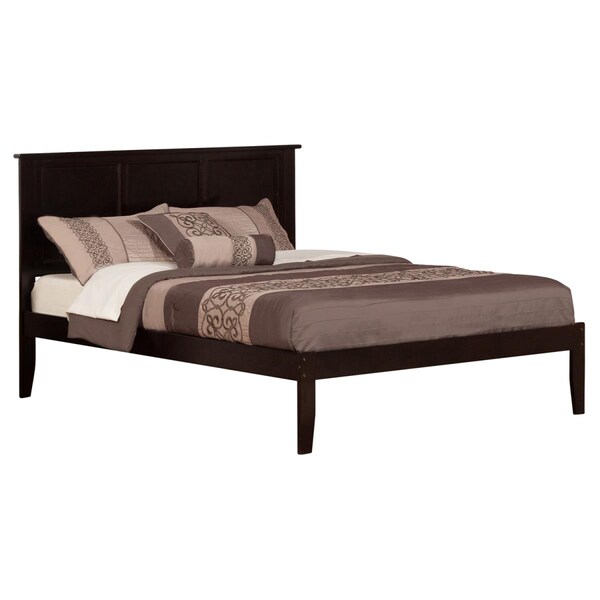 Atlantic Furniture Madison Open Foot Bed, Espresso - King - AR8651001