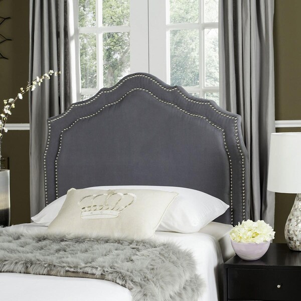Safavieh 53.9 x 40.9 x 3.1 in. Skyler Headboard, Grey - MCR4005C-T