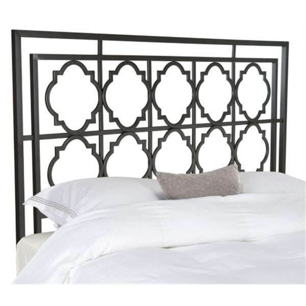 Safavieh Silva Metal Queen Size Headboard- Gunmetal - 59.8 x 1.3 x 60.6 in. - FOX6216B-Q