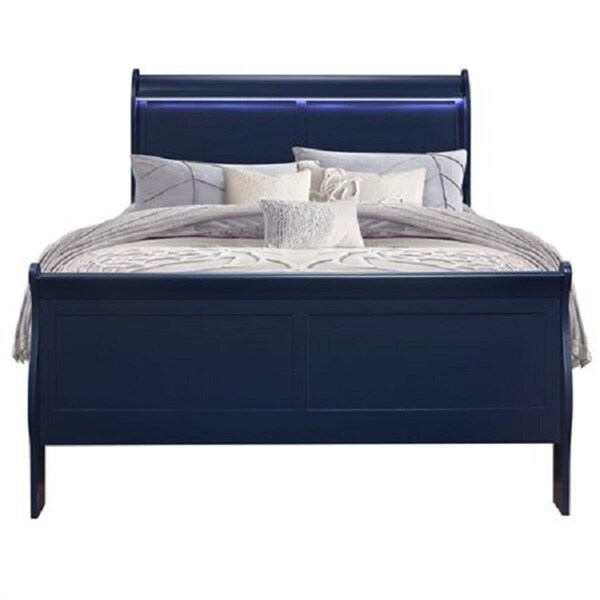 Convenience Concepts Charlie Bed, Blue - Full Size - HI2970050