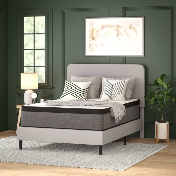 Flash Furniture Full 13" Pressure Relief Pillow Top Mattress - CL-ET232-13-F-GG