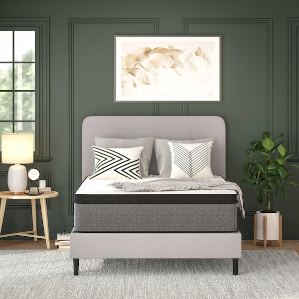 Flash Furniture Full 13" Pressure Relief Pillow Top Mattress - CL-ET232-13-F-GG