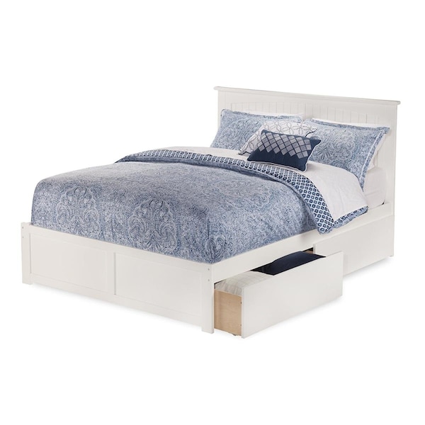 Atlantic Furniture Urban Bed Drawers Queen-King - Grey - AE663149