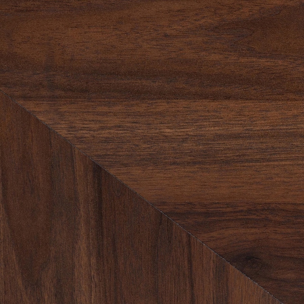 Baxton Studio Graceland Mid-Century Modern Transitional Walnut Brown Finished Wood 6-Drawer Dresser - 236-13276-ZORO