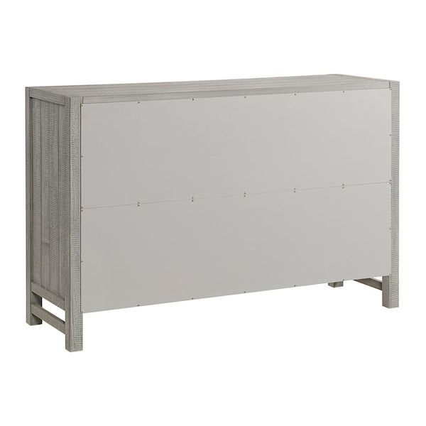Alaterre Furniture Windsor 6-Drawer Double Dresser, Driftwood Gray - ANWI0432