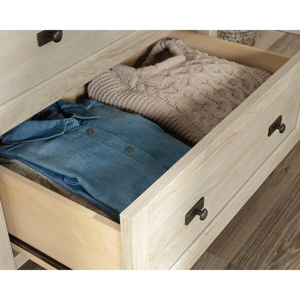 Sauder Costa 6 Drawer Dresser Chc A2 , Durable, 1 in. thick top for perfume, jewelry, photos, and more - 427887