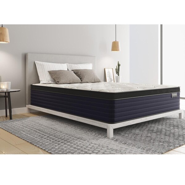 Diamond Mattress 14 in. Cleo Cool Copper Hybrid Euro-Top Mattresses - Medium - NL031M-1180