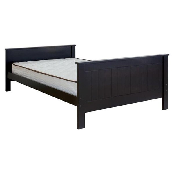 Acme Furniture Industry Acme Furniture  79 x 42 x 24 in. Willoughby Bed, Black - Twin Size - 10988W