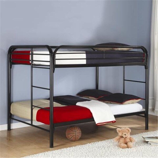 Coaster coaster 460056K Fordham Full Over Full Bunk Bed in Black - 460056K