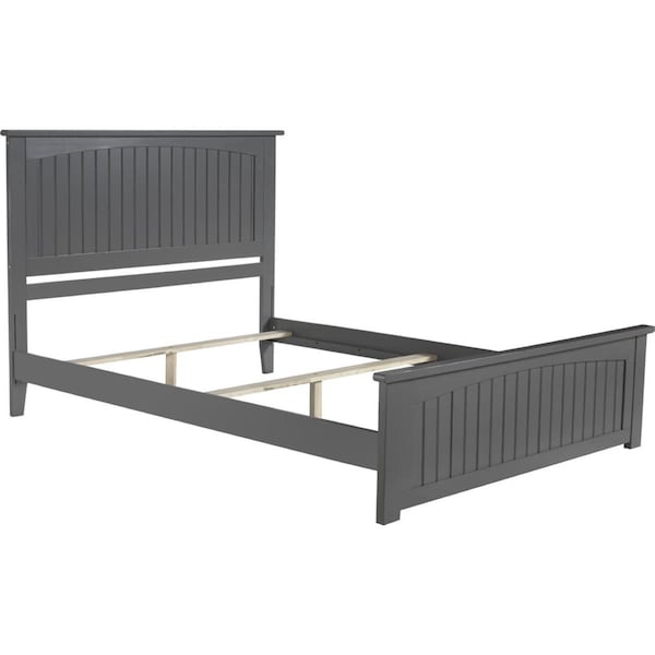Atlantic Furniture Nantucket Queen Traditional Bed With Matching Foot Board - Grey - AR8246039
