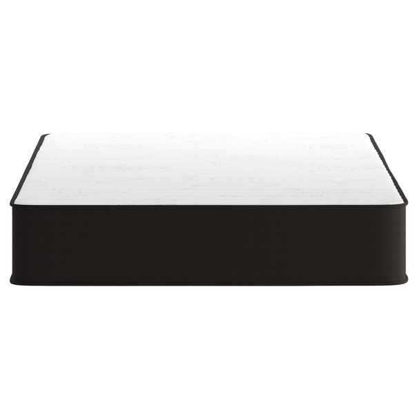 Flash Furniture 8" Hybrid Mattress, Twin Mattress in a Box - CL-E238-B-T-GG