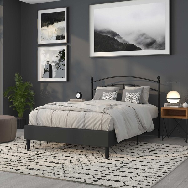 Flash Furniture Full Size, Headboard, Decorative Metal - HG-HB1706-F-GG