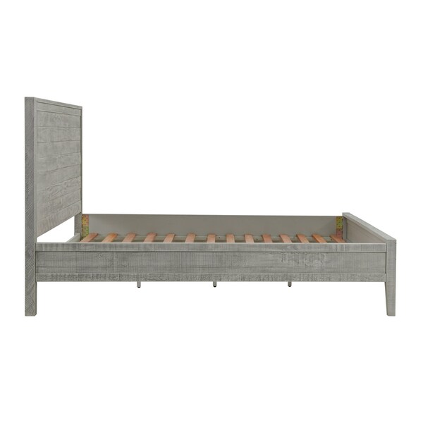 Alaterre Furniture Arden 5-Pc Bdrm Set w/King Bed, Two 2-Drwr Nightstands w/open shelf, 5-Drwr Chest, 6-Drwr Drssr, Gry - ANAN022344032