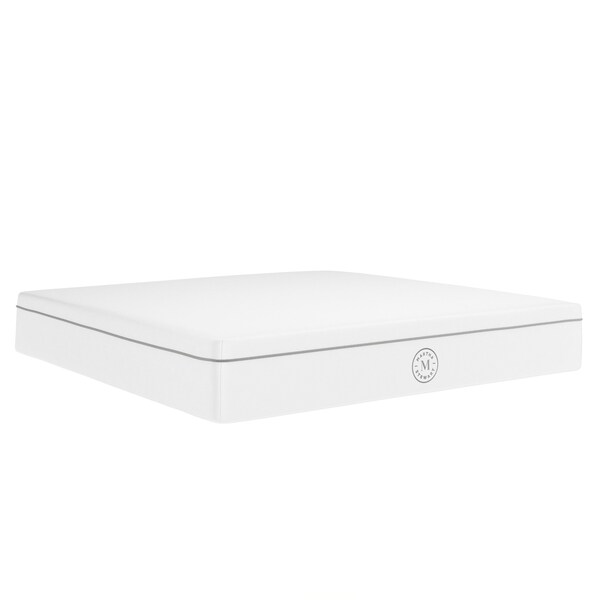 Martha Stewart SleepComplete 12 Inch King Firm Hybrid Pocket Spring and Foam Dual-Action Cooling Mattress - CL-MODE-12K-MS