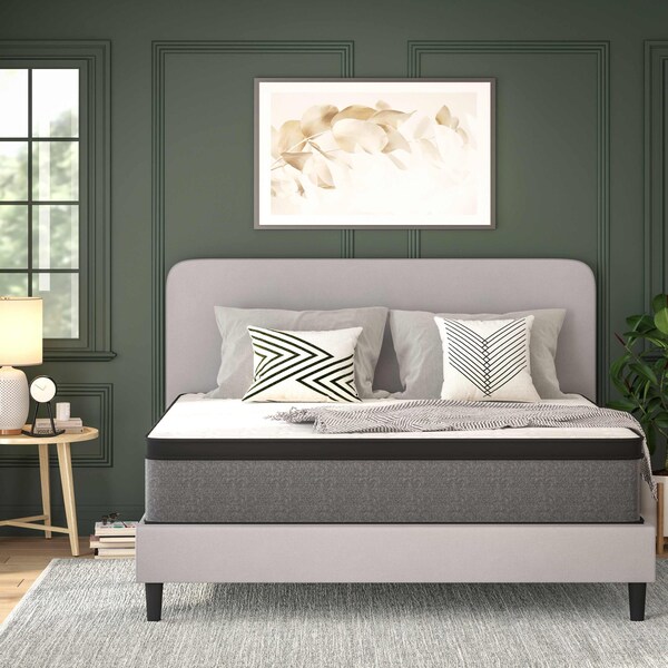 Flash Furniture King 13" Pressure Relief Pillow Top Mattress - CL-ET232-13-K-GG