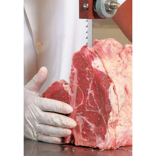 Starrett Band Saw Blade, 8 ft. 2" L, 5/8" W, 3 TPI, Carbon Steel, 0.022" Thick - 94316-098W