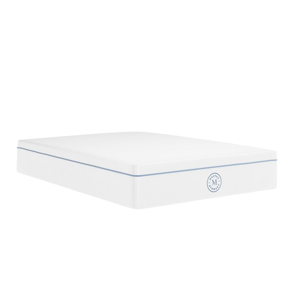 Martha Stewart SleepComplete 12 Inch Full Medium Firm Hybrid Pocket Spring and Foam Dual-Action Cooling Mattress - CL-MODE1-12F-MS