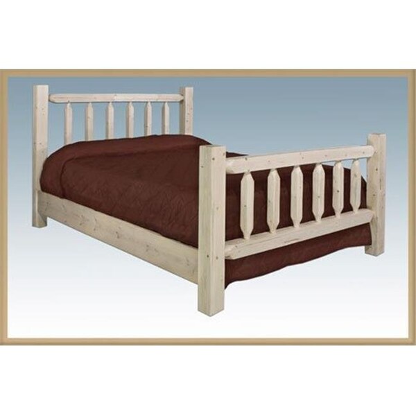 Montana Woodworks Montana Woodworks MWHCFB Homestead Full Bed - Unfinished - MWHCFB