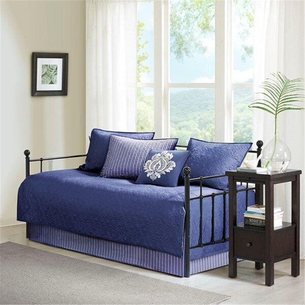 Madison Park Quebec 6 Piece Daybed Set - Navy, Daybed - MP13-4971