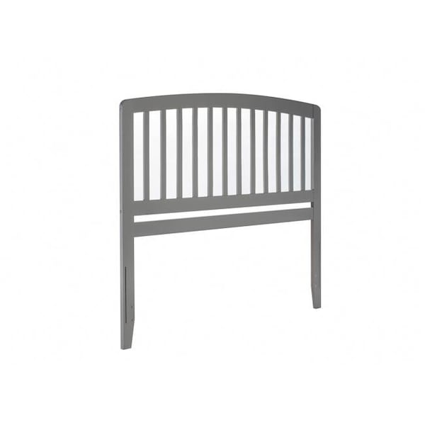Atlantic Furniture Atlantic Furniture AR288849 62.63 x 1 x 50 in. Richmond Headboard; Grey - Queen Size - AR288849