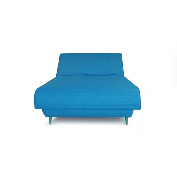 Homeroots Adjustable Hybrid Storage Bed with Full Mattress, Aqua Blue - 483977