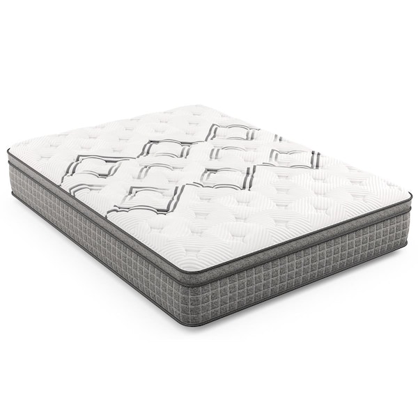 Kd Mobiliario 12 in. Soto Euro Top Mattresses - Medium - KD2947667