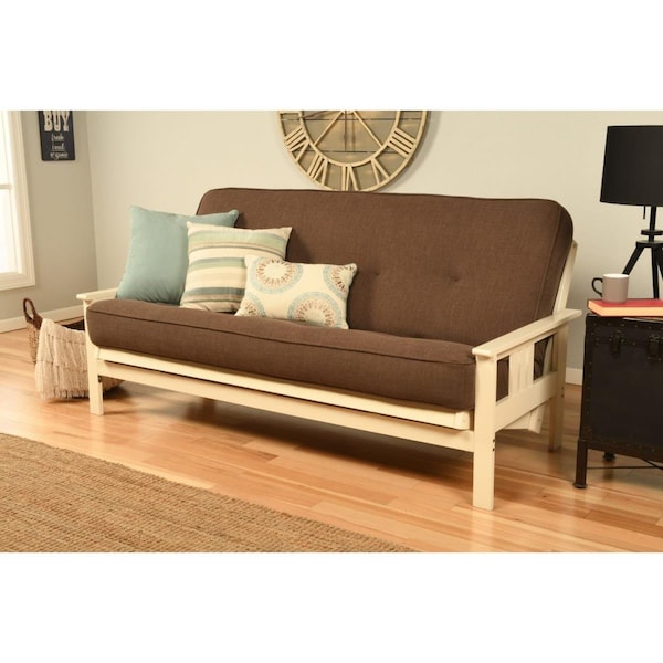 Kodiak No. 6000 Linen Cocoa 276 Coil Hinged Mattress - Full Size - KFLCOCF6M1
