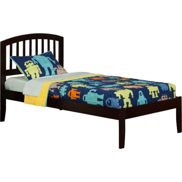 Atlantic Furniture Richmond Twin Size Extra Large Open Footboard, Espresso - AR8811001