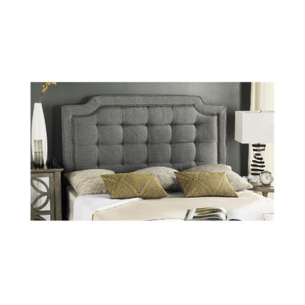 Safavieh 53.9 x 3.5 x 77.6 in. Saphire King Size Headboard, Grey - MCR4047B-K